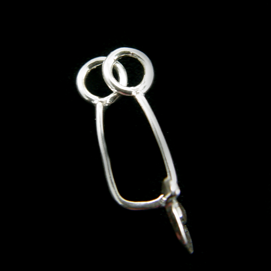 Rivets, Findings & Stringing Sterling Silver Bird Large Bail/Holder